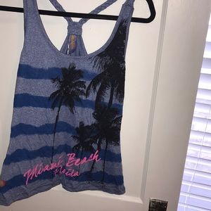 Miami Beach Florida Tank atop